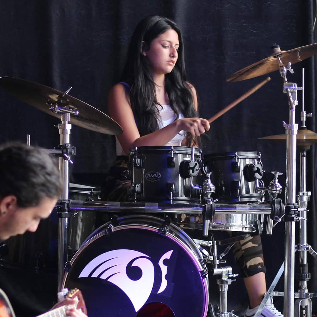 Aulas de Bateria para Meninas